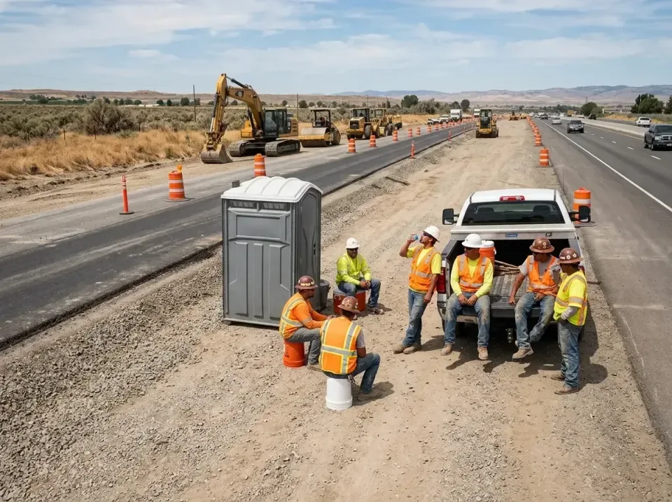 highway-road-construction-crew-007 — frequently asked questions, Porta Potty and Restroom Rentals in San Anselmo, CA